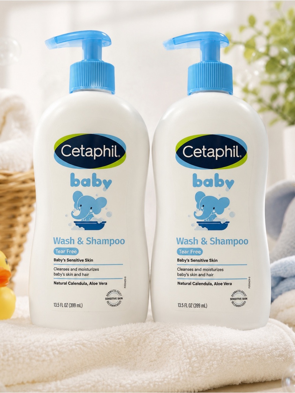 Cetaphil Baby Wash & Shampoo - Gentle Pack of 2